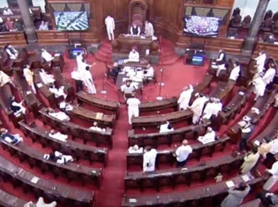 8 MPs suspended for creating ruckus in Rajya Sabha