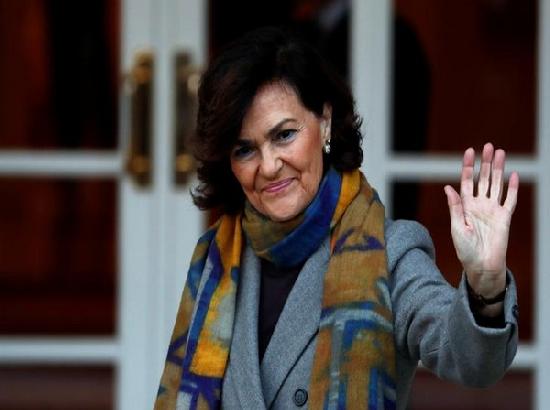 Spain's Deputy PM Carmen Calvo tested positive for coronavirus

