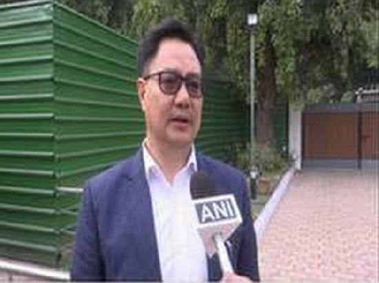 Time is right to slowly open up sports, says Kiren Rijiju