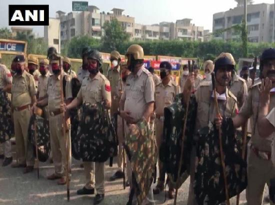 Police deployed in Ambala in view of farmers' protest