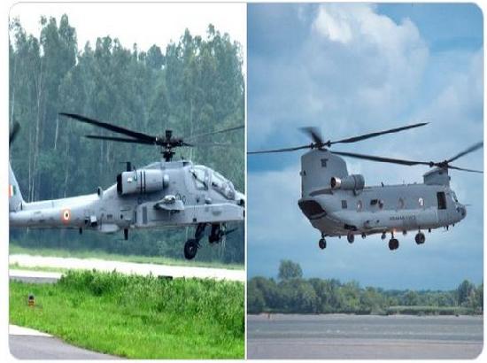 Boeing India completes delivery of Apache, Chinook helicopters to IAF