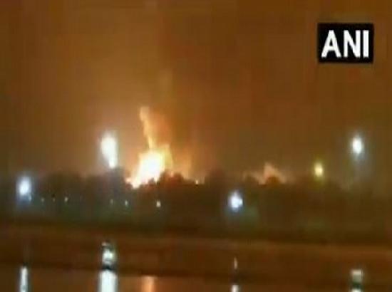 Surat: Fire breaks out at ONGC plant, sparked by 3 consecutive blasts