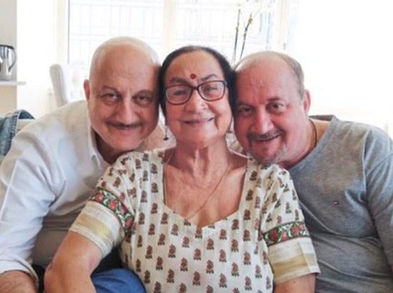 Anupam Kher’s mother, brother test positive