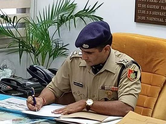 Chahal takes charge as SSP Chandigarh