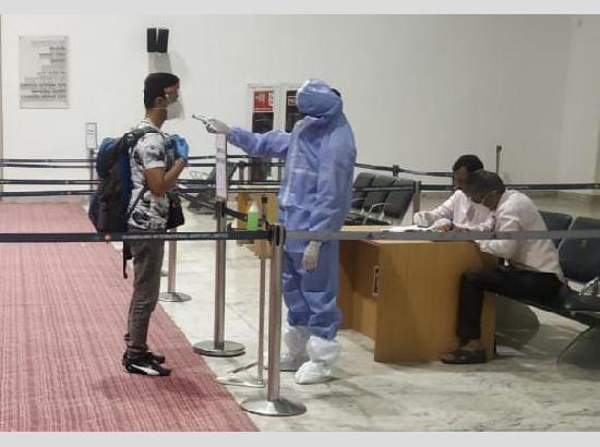 Repatriation flight from UAE lands in Chandigarh