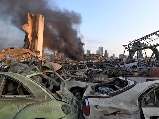‘Around 300,000 people homeless after deadly blast in Beirut’