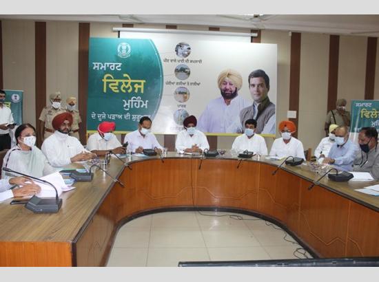 Tript Rajinder Bajwa launches second phase of Smart Village Campaign in Ludhiana