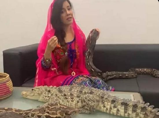 Pakistani popstar lands in legal trouble after threatening PM Modi with snakes, python