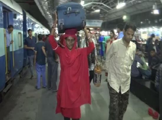 At Bhopal's railway station meet Lakshmi, the woman coolie