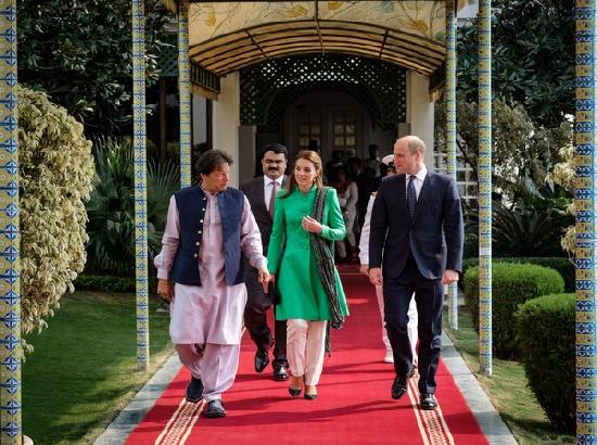 Pakistan watch: Prince William, Kate meet President Alvi, Imran Khan

