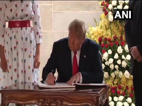Americans stand strongly with Mahatma Gandhi's vision: Trump at Rajghat

