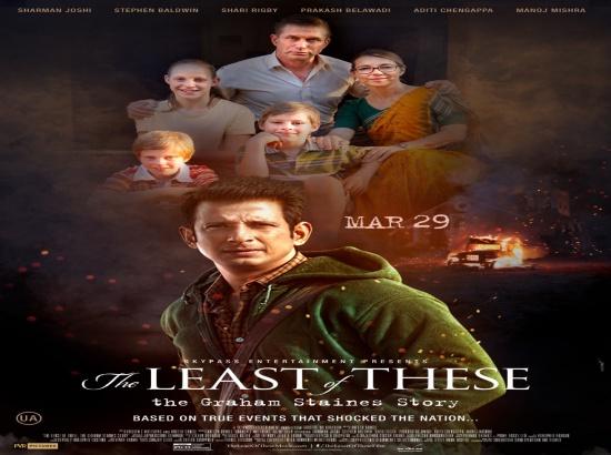 Movie ‘The Least of These: The Graham Staines Story’ to hit screens on Mar 29

