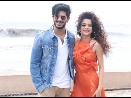 Actors Dulquer Salmaan and Mithila Palkar - Promotion of film 