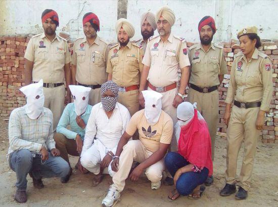 IRB Sub-Inspector, ex-Punjab Police official in blackmailers' gang busted in Jagraon 