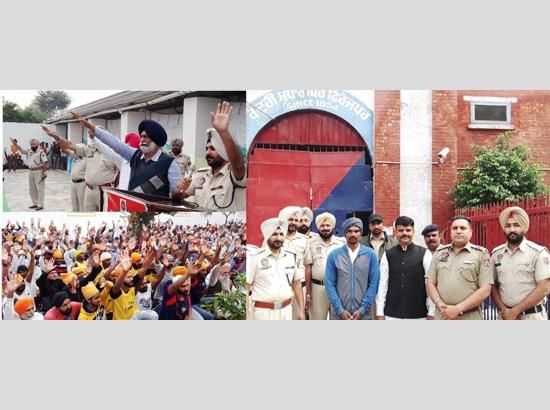 Two prisoners released from jail on Guru Nanak Dev’s 550th Parkash Utsav, 34 prisoners baptized 