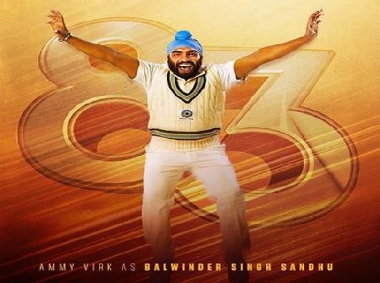 Ranveer unveils character poster of Balwinder Singh Sandhu from upcoming movie ‘83’