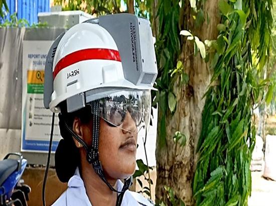 Lucknow traffic police gets 'AC helmets' to beat the heat