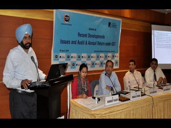 AETC interacts with industrialists at seminar on GST 