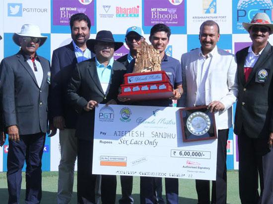 Ajeetesh Sandhu retains title in style with playoff win over Khalin Joshi