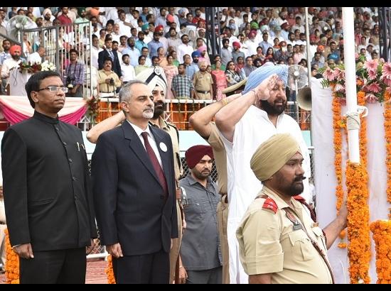 Amarinder calls for Freedom from drugs to mark Independence Day

