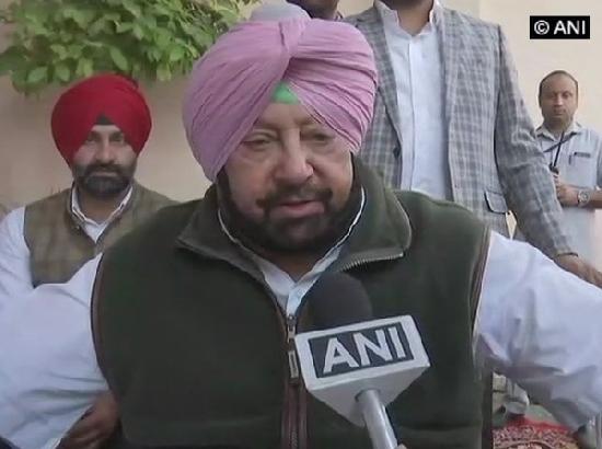 Capt Amarinder appeals to all parties to fight unitedly against farm Bills