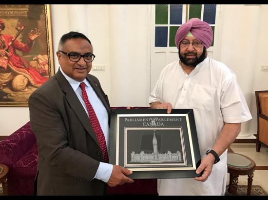 Amarinder stresses need for Canada to Rein in radical elements