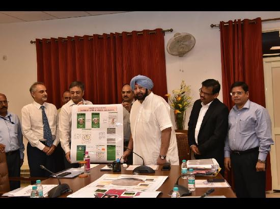 Amarinder launches 3 Mobile Apps to combat stubble burning
