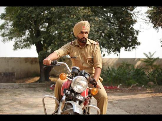 Ammy Virk doing amazing stunts in his upcoming Punjabi Film ‘Saab Bahadar’
