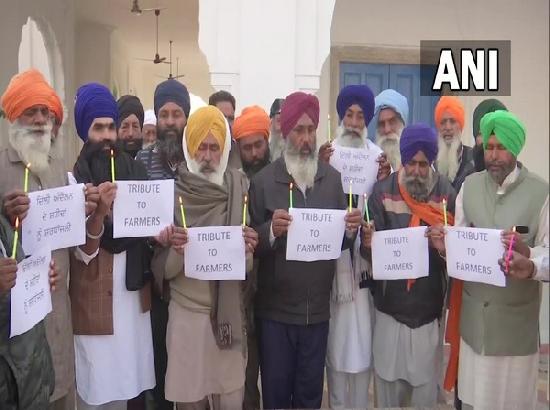Farmers gather in Amritsar to pay tribute to those who lost their lives during Kisan Morch