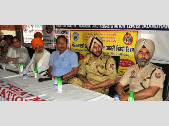 Police and Civil administration rope in reformed drug dependents for creating awareness against drugs 