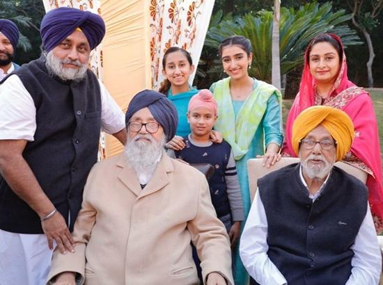 You are not only my hero but also source of inspiration, says Sukhbir Badal to his father on his birthday