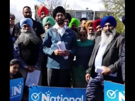 Car rally in support of New Zealand MP, Kanwaljit Singh Bakhshi
