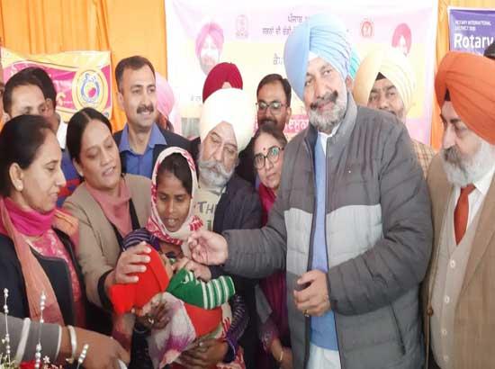 Balbir Singh Sidhu launches Pulse Polio campaign across state
