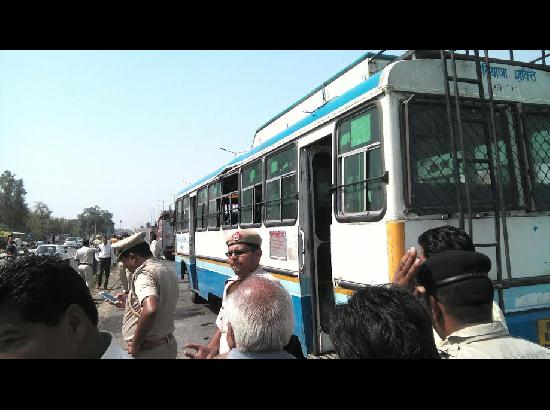 9 passengers injured in low intensity blast in Haryana roadways bus
