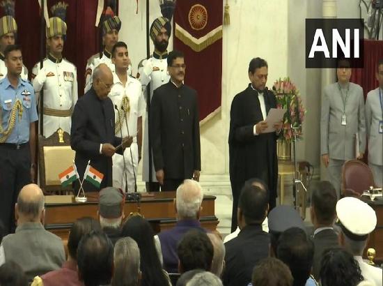 Sharad Arvind Bobde sworn-in as 47th Chief Justice of India


