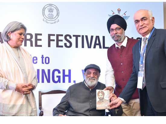 'The Pow Who Saved Kashmir' book on unsung saga of Sher Bacha Brig Pritam Singh' released during Military Literature Fest
