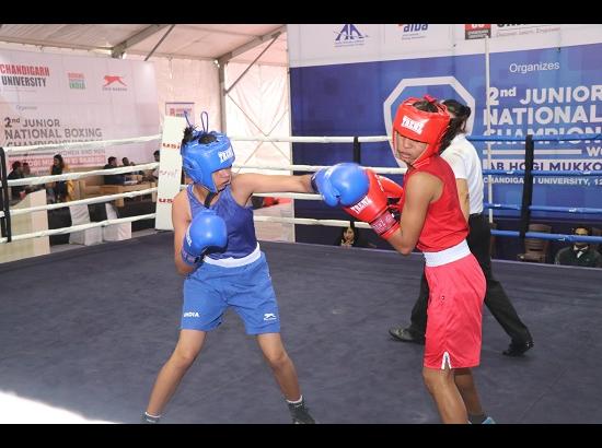 Mixed day for Chandigarh boxers at 2nd Junior National Boxing Championship 