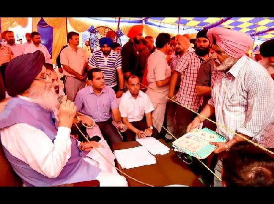 Constantly trying to get all pending issues of the state resolved from NDA Government: Badal