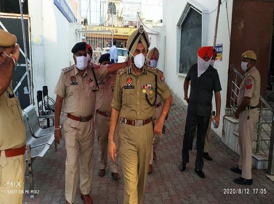 CP visits Temples review security arrangements in view of Janamashtmi
