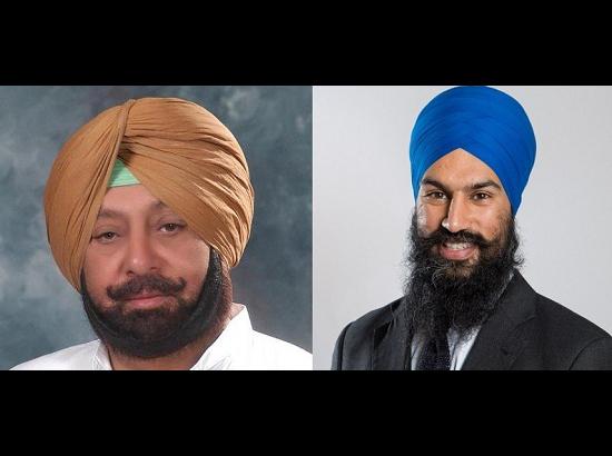 Amarinder flays Canadian Sikh leader's Punjab `self-determination’ remarks