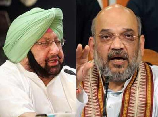 Capt Amarinder speaks to Amit Shah on goods train services issue, says hopeful of early resolution

