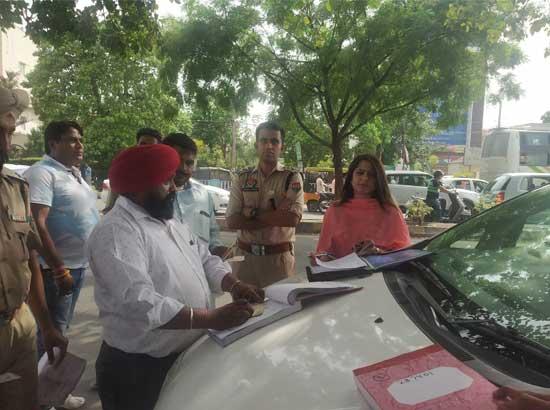  
Seven autos challaned & five impounded during special drive by Transport & Police Department: MC
