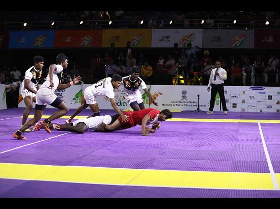 Thrill-a-minute final gives Chandigarh gold in Kabaddi Boys Under-21 at the Khelo India Youth Games

