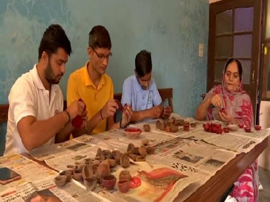 Chandigarh-based group raises money for children's education by reusing earthen lamps