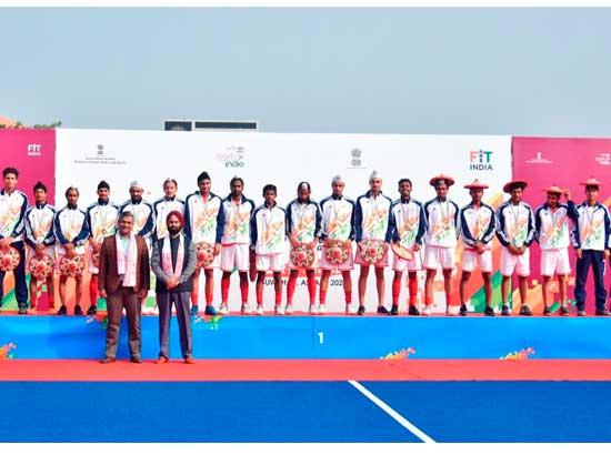 Chandigarh and Haryana bag gold medals in U-17 Hockey  
