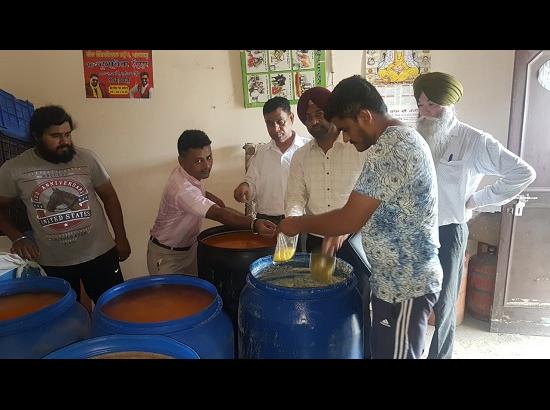 Huge quantities of adulterated milk products seized in Patiala, Moga and Sangrur

