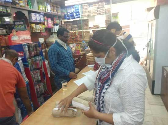 Food Safety team inspects shops and collects 35 samples
