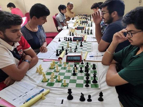 Pratyaksh and Jivitesh leading in  Chandigarh Open Chess
