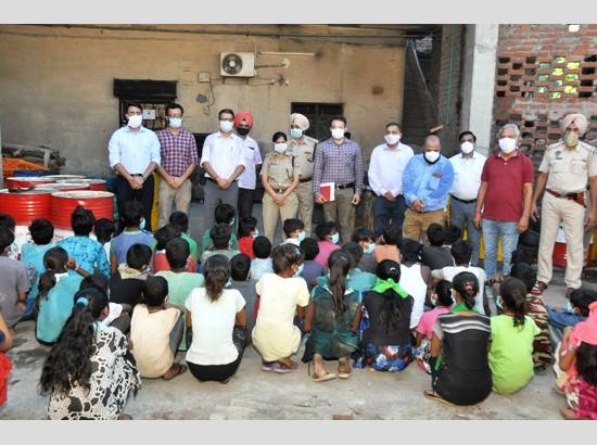 47 child labourers rescued from two factories in leather complex