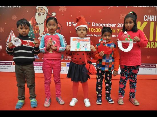  Bestech Square Mall's Christmas kids carnival concludes with masks making workshop

